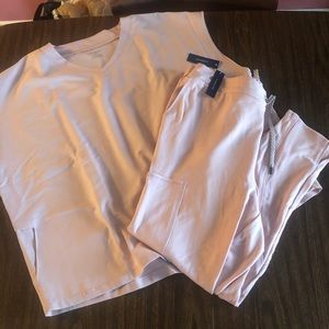 Jaanuu Womens 1X Scrubs Set NWT